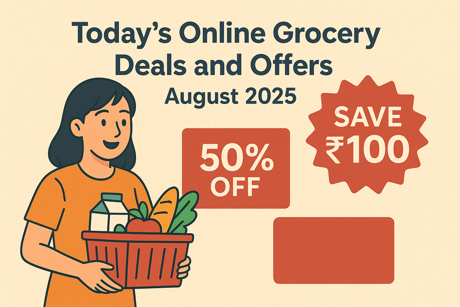 Today's Online Grocery Deals and Offers - August 2025