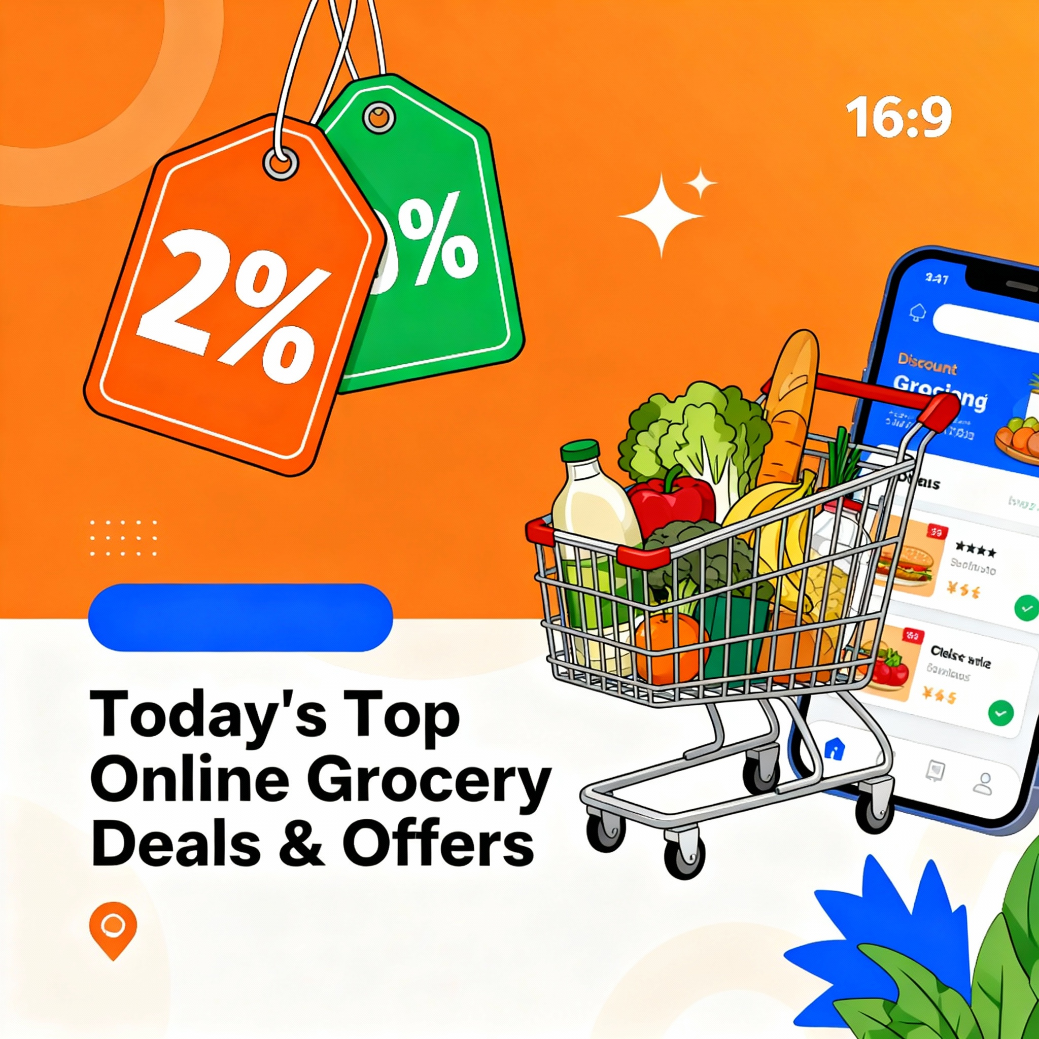 Today’s Best Online Grocery Deals, Offers & Discounts (2025 Edition)