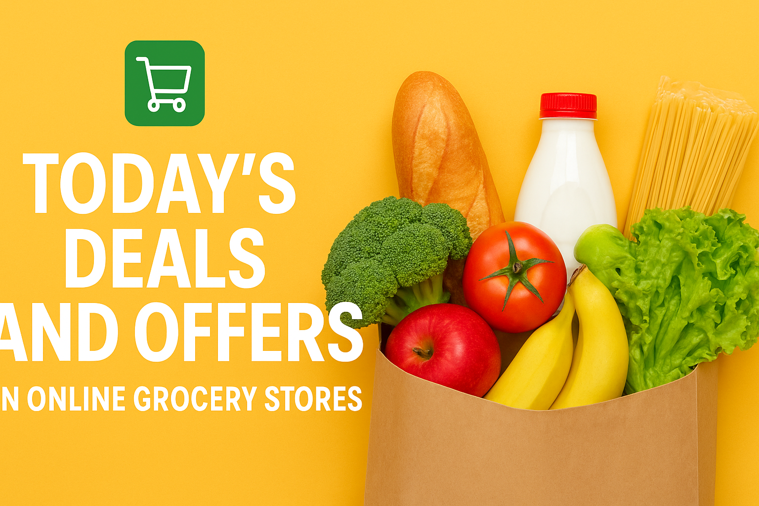 Today's Deals and Offers in Online Grocery Stores